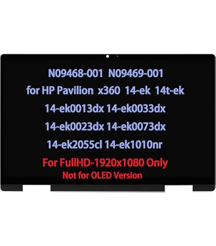 Replacement For HP 14S-FQ0000NA New 14" LCD Laptop Screen FHD Matte Display | UK - View #6