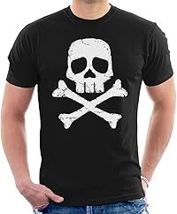 t-shirt tête de mort pirate 1
