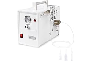 TOPDIRECT Professional Diamond Dermabrasion Microdermabrasion Machine Facial Skin Care Device Equipment (Suction Power: 0-68cmHg) w/ 400 Pcs Cotton filters