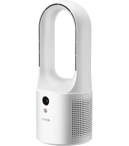 【冬用】HOT&COOL BladelessFan UML-046JR Quiet Bladeless Cooling Fan, Personal Quiet Table Fan,Wall