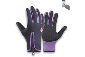 Sakesfor Gloves-Ultimate Waterproof & Windproof Thermal Non-Slip Gloves, Waterproof, Touchscreen, Heated Winter Glove, for Me