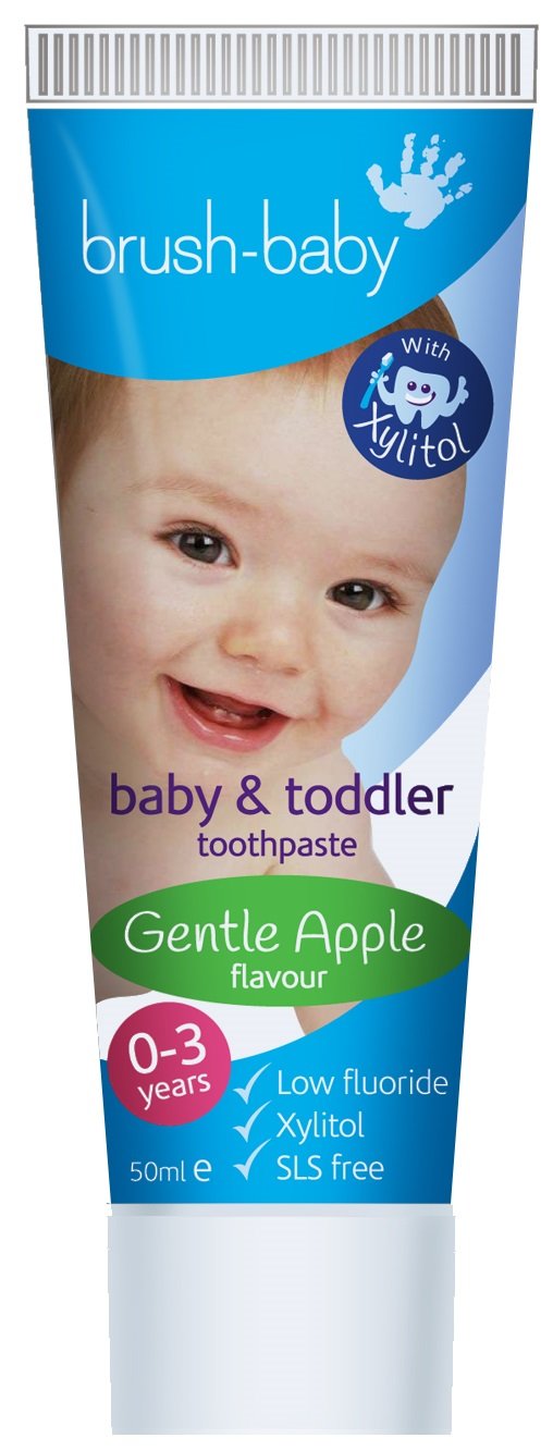 BrushBaby Baby & Toddler Toothpaste 03 years (Pack of 3) Amazon.co
