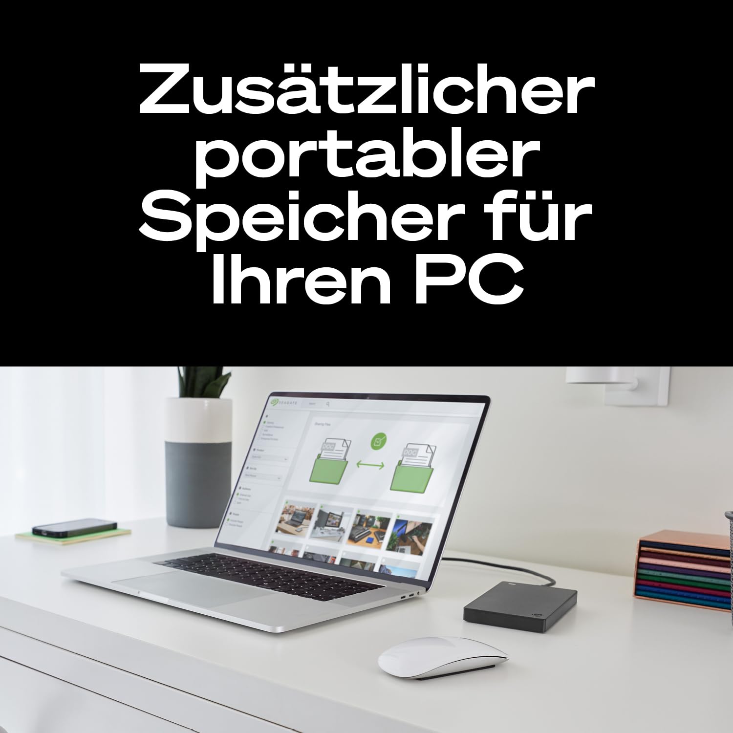 Seagate Portable Drive 5TB tragbare externe Festplatte, 2.5 Zoll, USB 3.0, inkl. Datenrettungsdienst (STGX5000400) 4