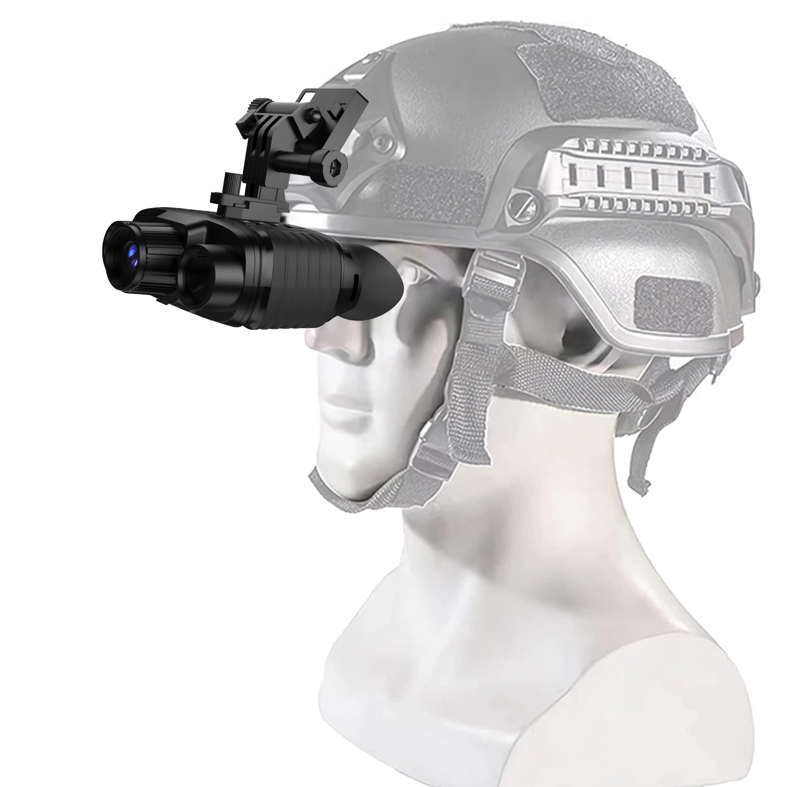 Photo 1 of GOYOJO 4K Head-Mounted Night Vision Goggles, Night Vision Binoculars with 4500mAh Rechargeable Battery, 32GB Card Recording Photo & Video, Gift for Men, Hunting & Camping Gear