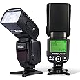 Electronic Flash For Canon DSLR EOS Rebel T7, SL3, 4000D, 850D, 80D, 90D, 6D Mark II, 5D Mark IV, EOS R, RP, R5, R6, R7, R8, R10, R100, M200,M50 Mark II, M6, M5 Fully Automatic Speedlite E-TTL