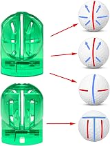 Geeorzo Golf Ball Line Marking Alignment Kit with 2 Markers view 3