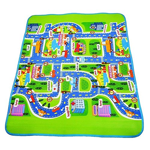 Catnew City Road Crawling Blanket Floor Carpet Newborn Baby Children Rug Play educational Mat Toys