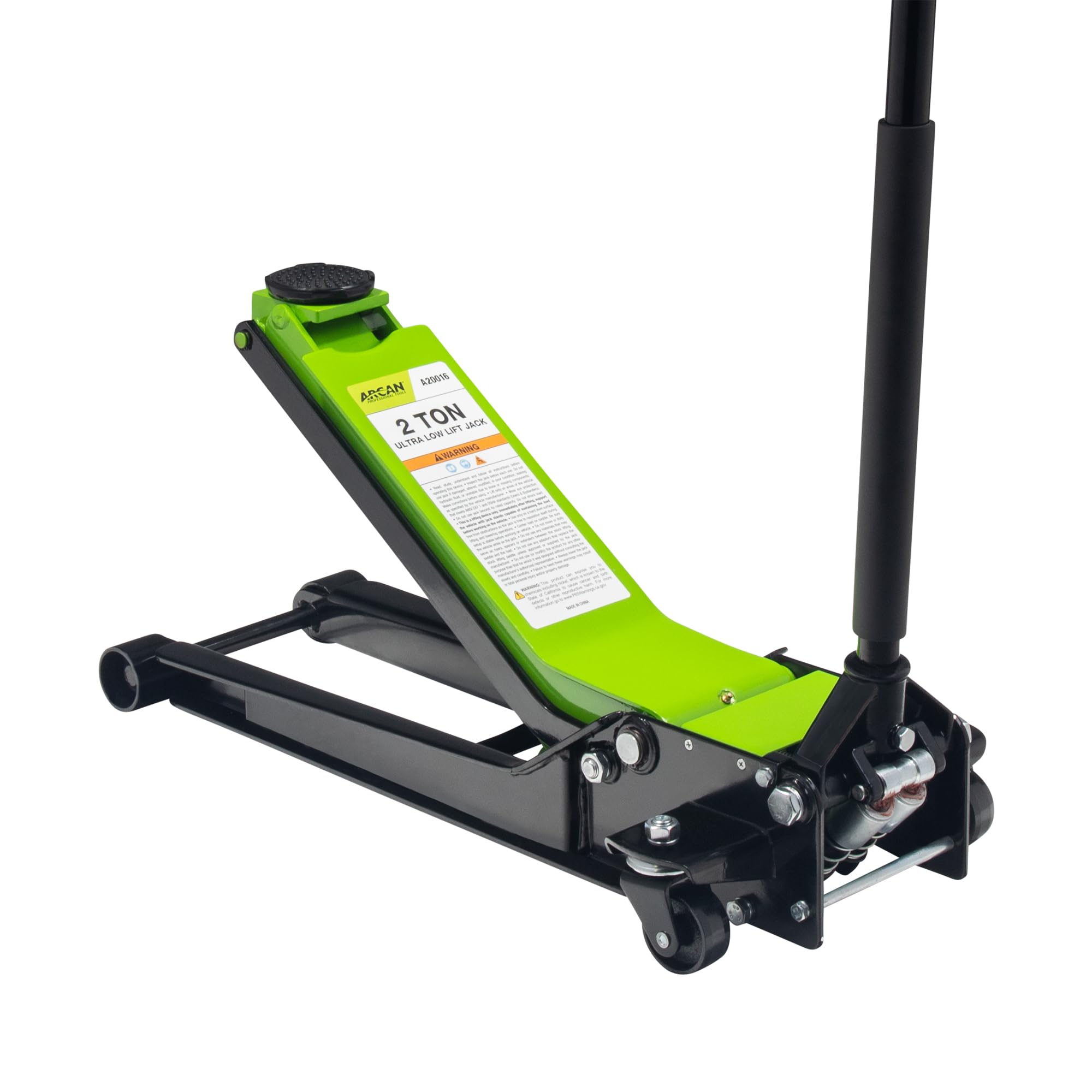 Photo 1 of ARCAN Tools 2-Ton Extra Long Reach Low Profile Steel Floor Jack (A20016)