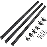 Trail Rail System Truck Bed Tie Down Rail for 2020-2026 Jeep Gladiator | Replace# 82215956