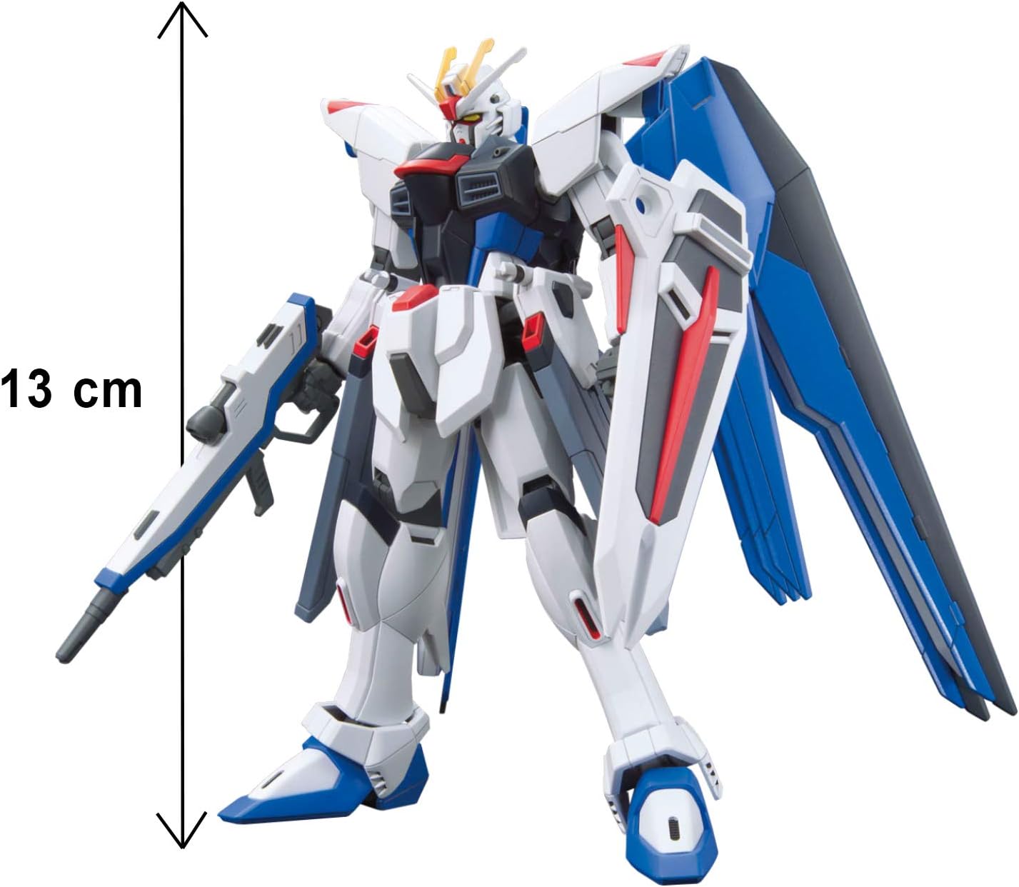 BANDAI SPIRITS HGCE 192 Mobile Gundam Seed Freedom Gundam 1/144 Model Pre-Plastic, Multicolored, Large - Image 4