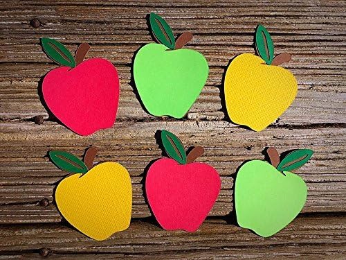 12- Mixed Apple Cupcake Toppers- Fall, Autumn,Apple Picking, Farmers Market