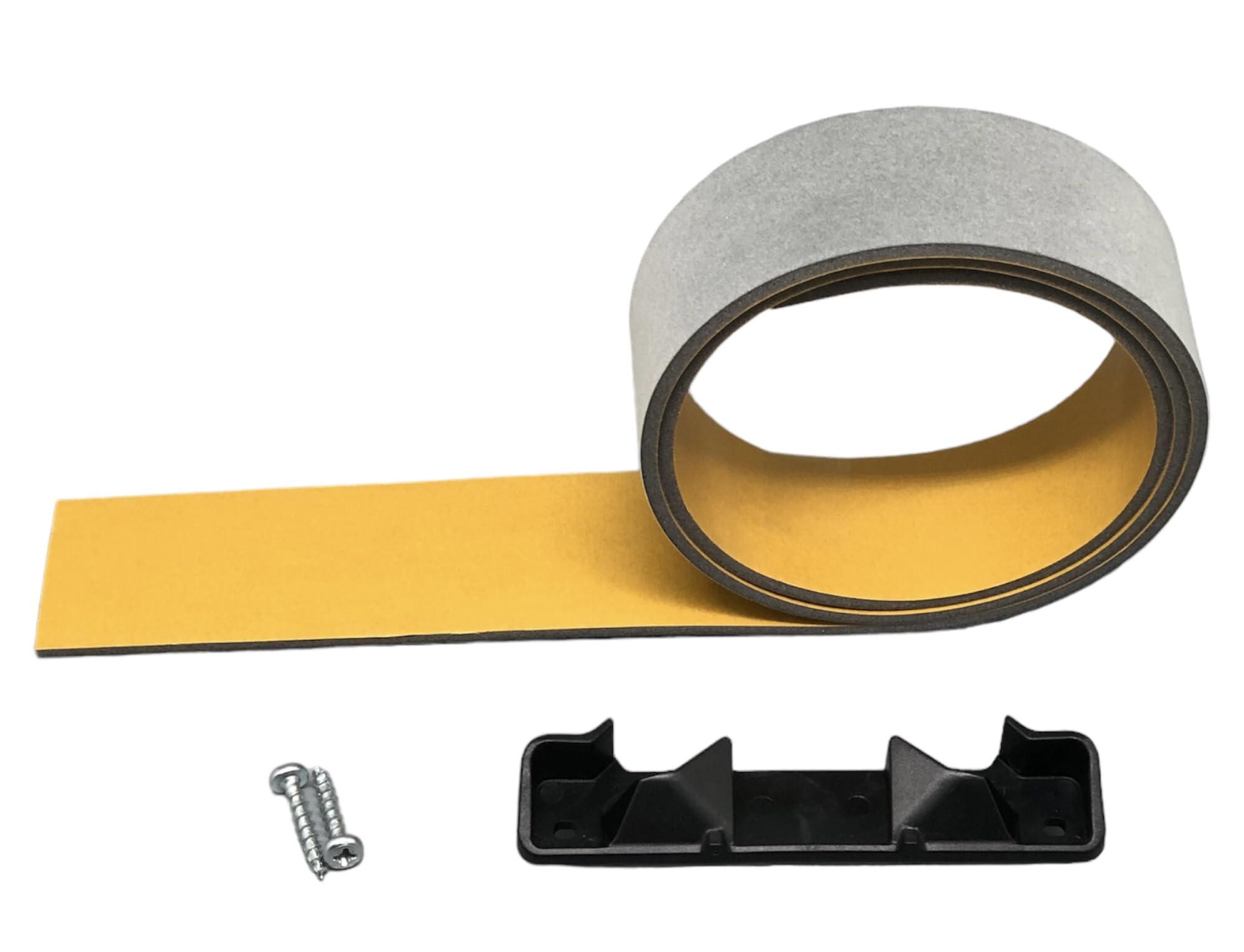 Replacement Parts for Velux Roof Windows, Plastic Strike Plate and 1 Metre Roof Window Seal 44 mm for Wooden Windows