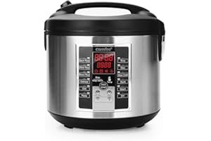 COMFEE' Rice Cooker 10 cup Uncooked , Rice Maker, Steamer, Stewpot, Saute All in One (12 Digital Cooking Programs) Multi Cook