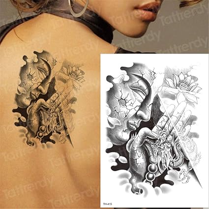 Tzxdbh 5pcs Tatouage Chat Corps Tigre Loup Manches De