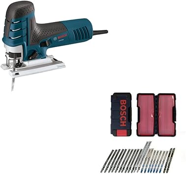 Bosch Js470eb 7 Amp Vs Barrel Grip Jigsaw W Tc21hc 21 Pc Jig Saw
