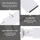 Lifewit 4 Pack Drawer Dividers 4in High Adjustable 13.5-22in Expanding view 5
