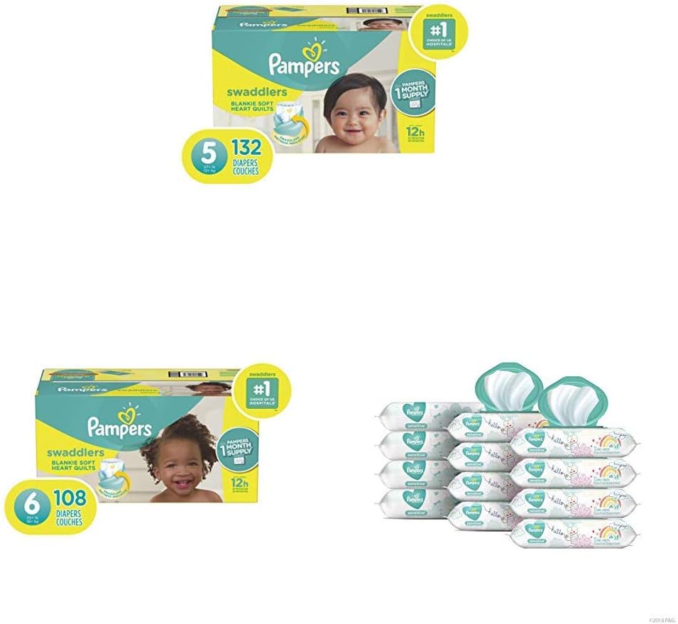 pampers size 5 108 pack