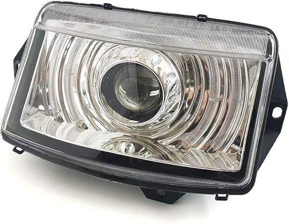 Amazon トクトヨ Tokutoyo ホンダ フュージョン Mf02 一眼 プロジェクター ヘッドライト Pランプ白 ヘッドライトアセンブリ パーツ アクセサリ 車 バイク