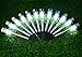 Sunnest Solar Powered Pathway Lights, Solar Garden Lights Outdoor, Stainless Steel Landscape Lighting for Lawn/Patio/Yard/Walkway/Driveway (12 Pack)