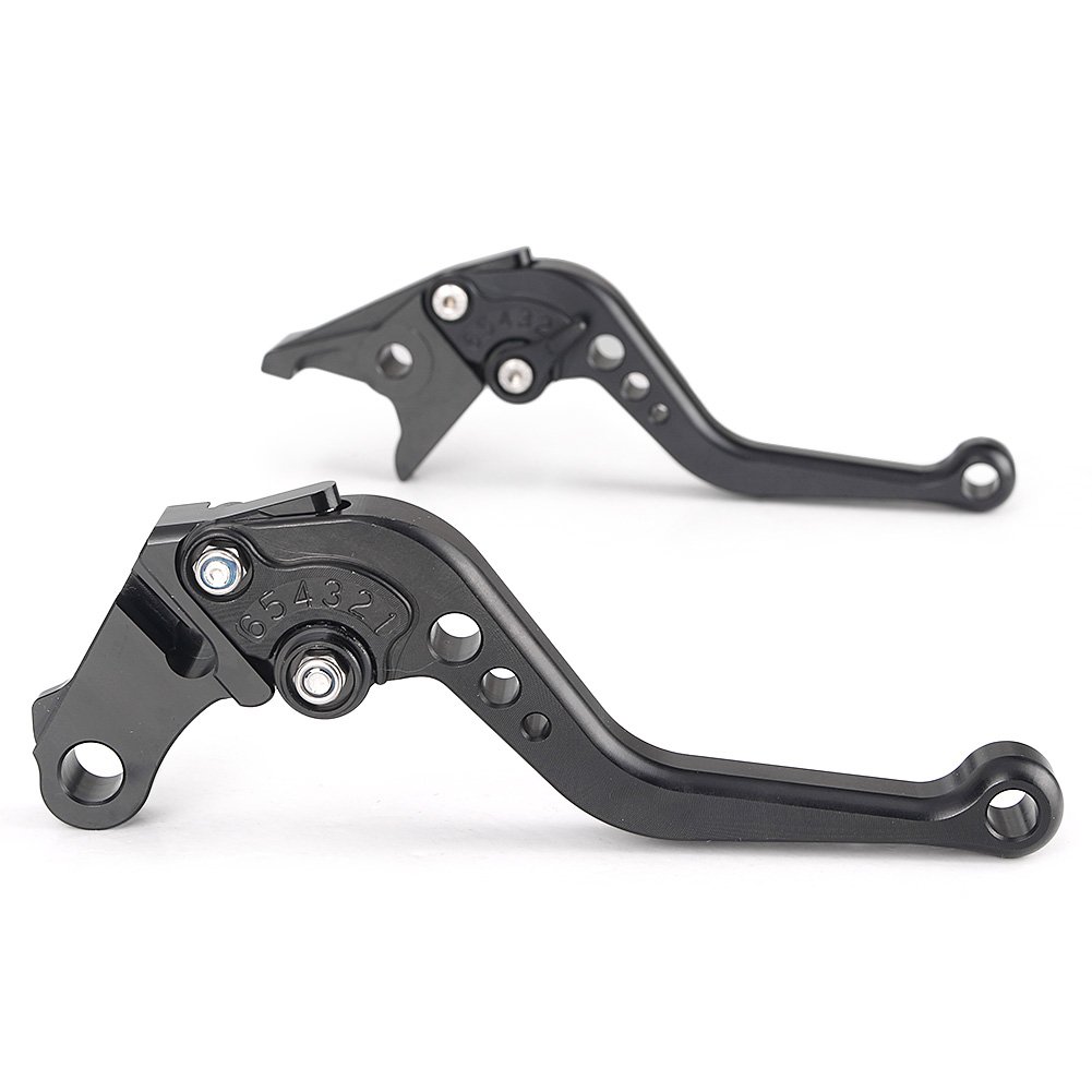 GZYF Pair Adjustable Motorcycle Short Brake Clutch Levers Set fit HONDA