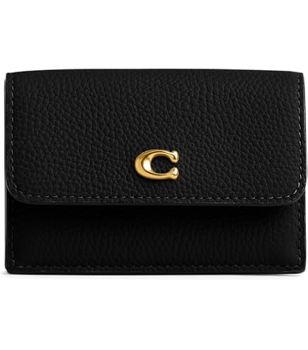 Amazon.com: Coach Mila Small Flap Wallet, B4/Chalk : Clothing