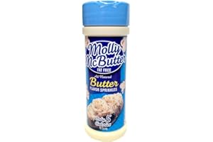 Molly McButter Fat Free BUTTER FLAVOR SPRINKLES 2oz (6 Pack)