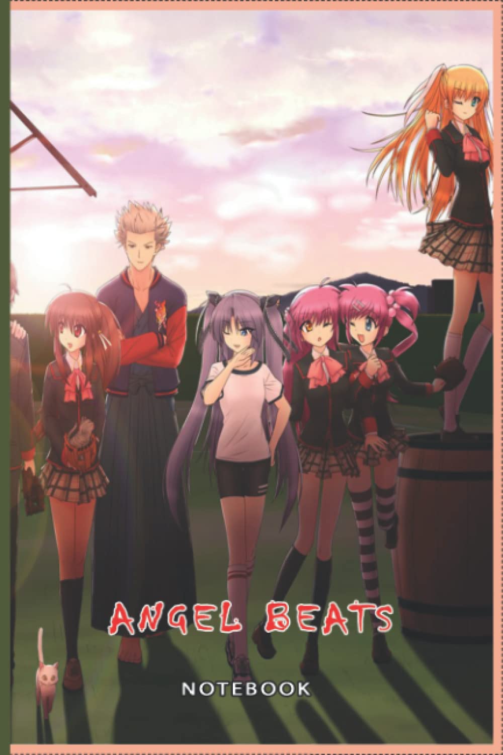 Angel Beats Notebook For Anime And Manga Fans 6 X 9 1 Pages Gift Ideas Aidouni Reda El Amazon Com Books
