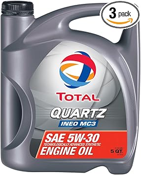 TOTAL 184953-3PK Quartz INEO MC3 5W-30 