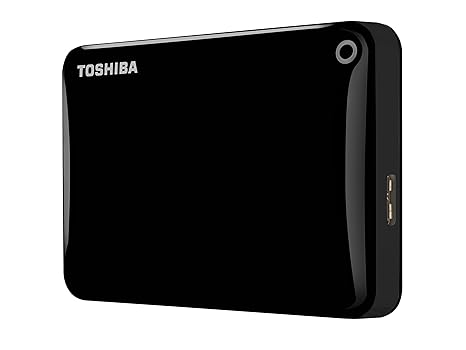 Toshiba Canvio Connect II 2 TB Mobile Festplatte (6,4 cm (2,5 Zoll) USB 3.0) schwarz