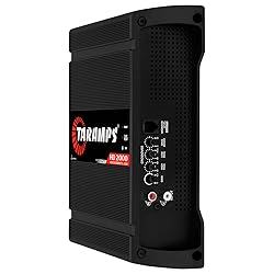 Taramps HD 2000 Black 1 Ohm 1 Channel 2000 Watts