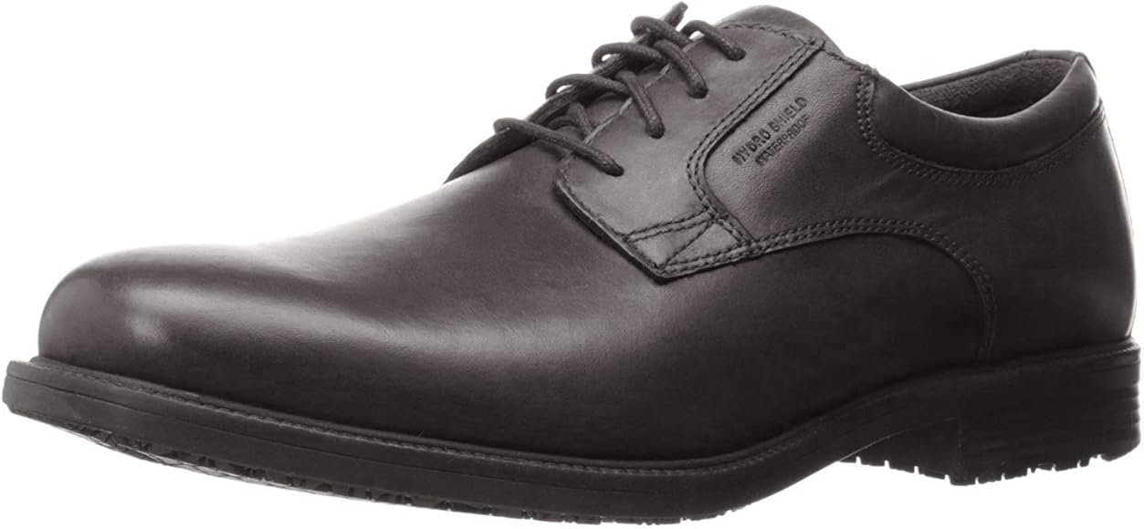 rockport essential details waterproof plain toe oxford