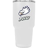 R and R Imports Florida Gulf Coast Eagles 24 oz White Insulated Stainless Steel Tumbler Officially Licensed Collegiate Product