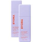 BYOMA Moisturizing Rich Cream-Barrier Repair Cream Face Lotion with Bakuchiol&amp;Shea Extract-Ceramide Face Moisturizer for Dry Skin-Anti Wrinkle,Alcohol Free-Face Moisturizer-1.69 fl.oz,(Pack of 2)