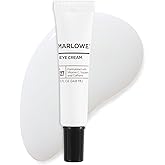 MARLOWE. No. 127 Mens Eye Cream with Vitamin C, Caffeine and Moisturizing Squalane for Puffiness, Wrinkles & Dark Circles, Targeted Under Eye Skin Care, 0.5 FL Oz