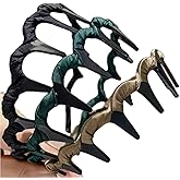 3PCS Retro High Skull Pearl Headband Reversible Headband with Teeth High Cranium Headbands for Women