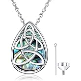 Dreamboat Urn Necklace for Ashes for Women 925 Sterling Silver Memorial Pendant Necklace for Ashes of Loved One Cremation Keepsake Jewelry