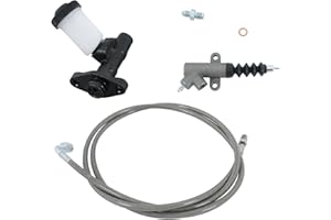 labwork Master and Slave Cylinder and Stainless Clutch Line Kit Replacement for Mazda Miata 1990-2005 MC229 SC825