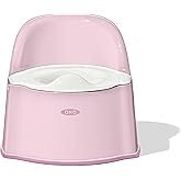 OXO Tot Potty Chair, Blossom | Toddler Toilet Seat, Potty Training, Ergonomic, Non-Slip Feet, Removable Splash Guard, Easy to Clean, Comfortable Seat
