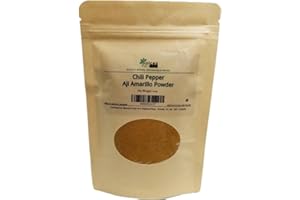 SPICES FOR LESS SFL Chili Pepper, Aji Amarillo Powder - 4 oz - Kosher Certified - Premium Quality