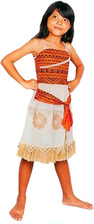 moana girls costume