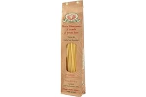Rustichella d'Abruzzo Spaghetti - 500g Classic Italian Long Pasta with Superior Flavor & Texture - Perfect for Olive Oil Sauces, Cacio e Pepe & Carbonara - Authentic Durum Wheat Pasta from Abruzzo