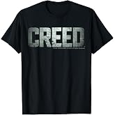 Creed Distressed Silver Movie Logo T-Shirt