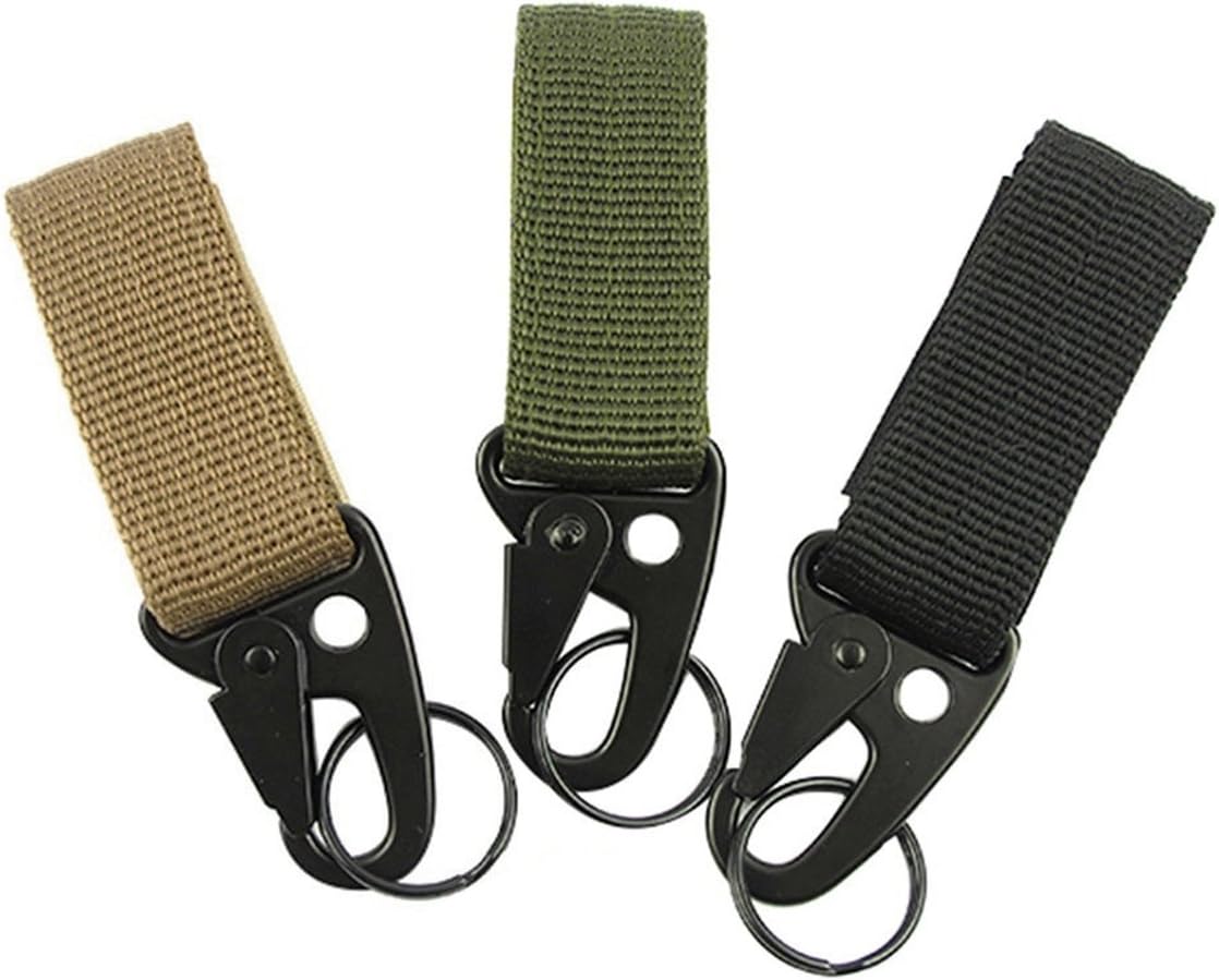 4er Set Taktische Karabiner-Halter - Für Outdoor-Abenteuer & Alltag