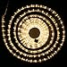 WYZworks 576LEDs, 50ft LED Warm White Rope Light, Connectable Outdoor Permanent Waterproof Accent Exterior Lighting, Flexible Clear PVC, ETL Certified, Holiday, Backyard Patio, Home, Décor