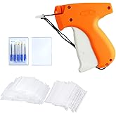 1 Set Clothing Tagging Gun, Standard Clothes Retail Price Tag Attacher Gun Set Kit with 5 Needles and 1000 Pcs 1.2'' Barbs Fasteners for Boutique Store Warehouse Consignment Garage Yard