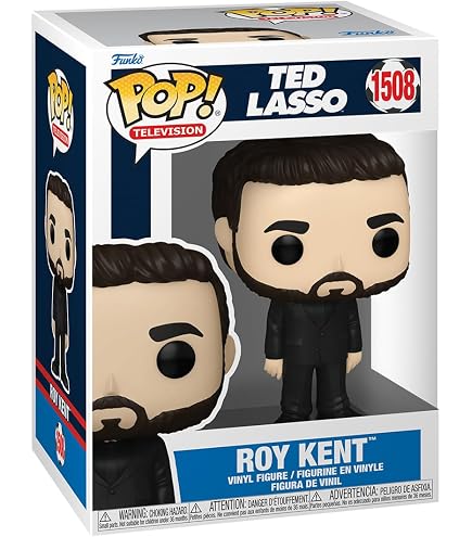 Funko Pop! TV: Ted Lasso – Roy Kent on Bike - Figurine en Vinyle à Collectionner - Idée de