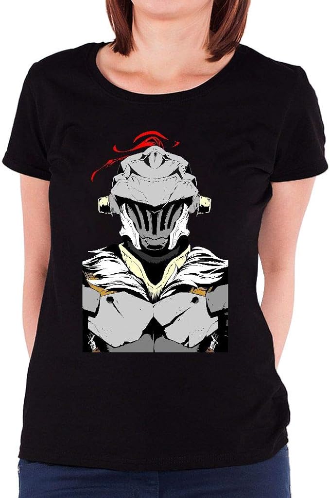 Amazon Com Lililov Women S T Shirts Goblin Slayer Face Black Clothing