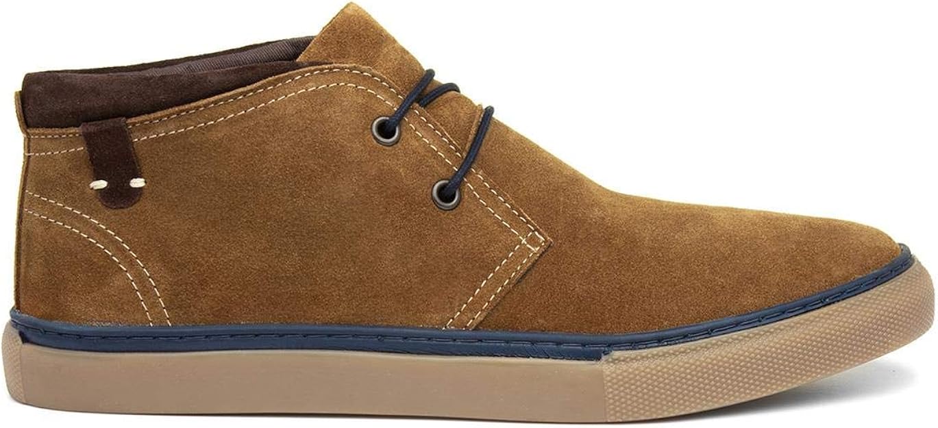 Catesby Mens Tan Suede Casual Boot Amazon.co.uk Shoes & Bags