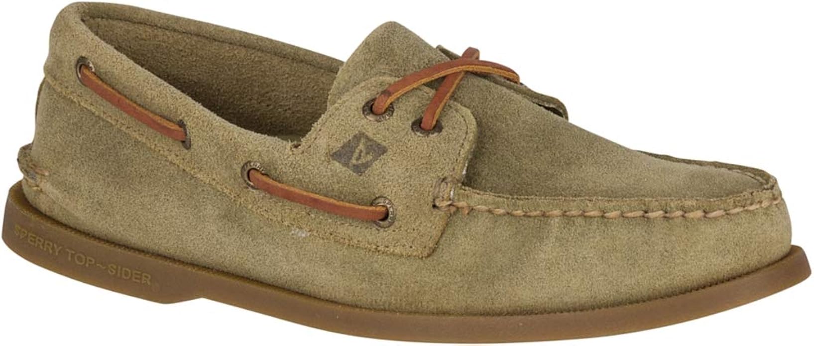 men's sperry authentic original suede boat shoe