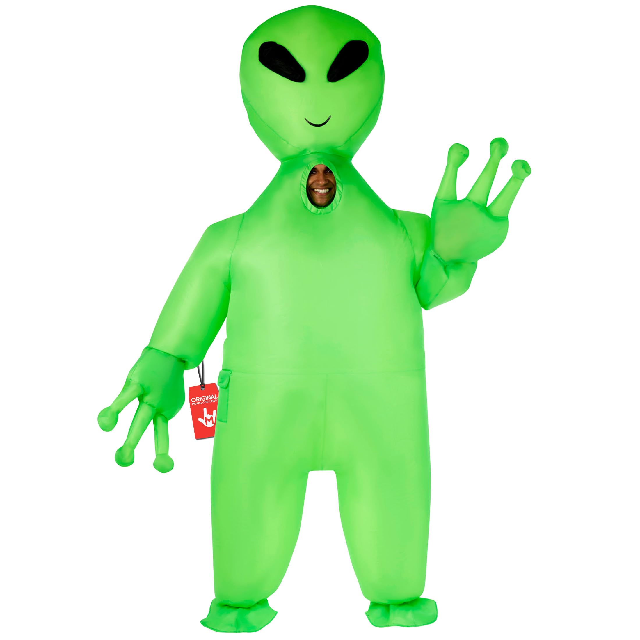 Morph Alien Costume Adults, Inflatable Alien Costume, Halloween Costumes Men, Fancy Dress for Adults